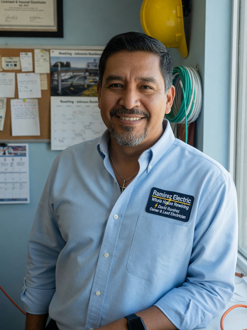 David Ramirez, Owner & Lead Electrician