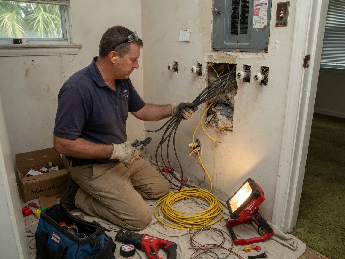 Outdated-wiring-replacement in Apopka, FL